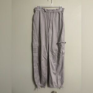 Abercrombie and Fitch Khaki Cargo Jogger Baggy Pants New Size Small 4-6 Long